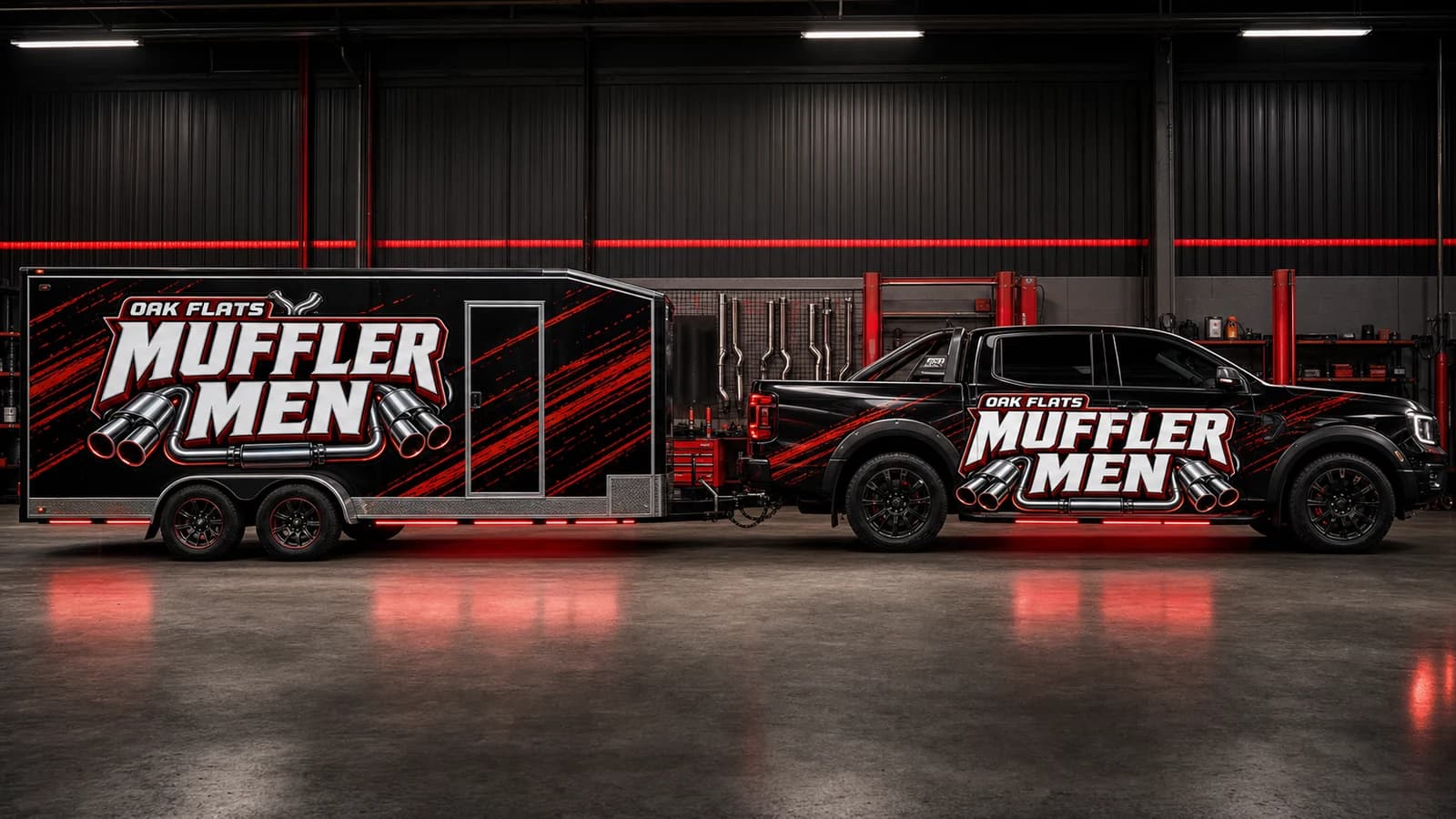 Oak Flats Muffler Men local workshop cover for Illawarra service areas
