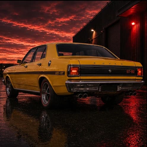 Rear hero · exhaust stance