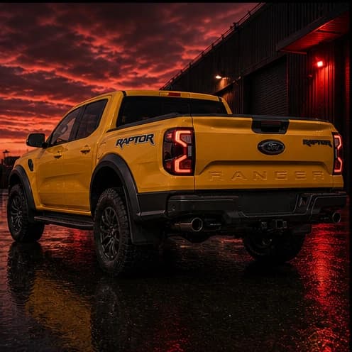 Rear hero · exhaust stance