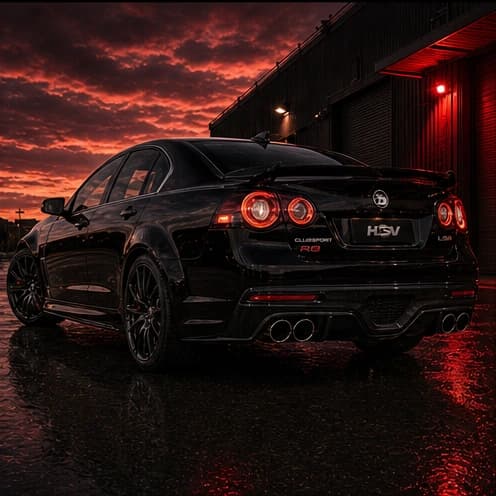 Rear hero · exhaust stance