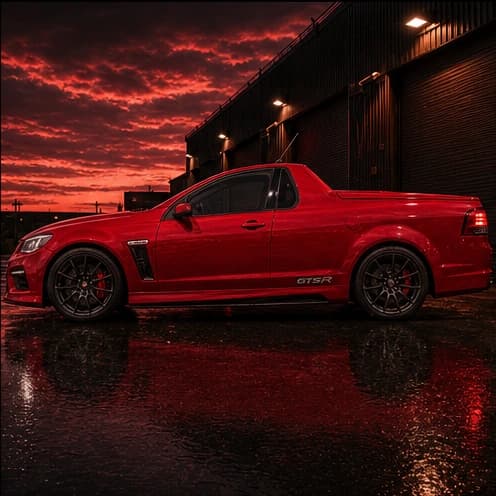 HSV GTSR Maloo Side clearance check