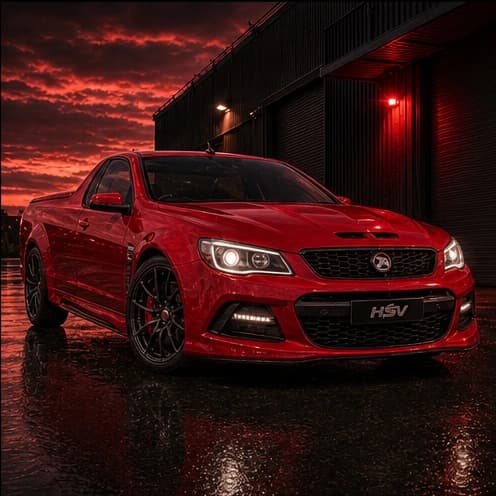 HSV GTSR Maloo Front stance before quoting
