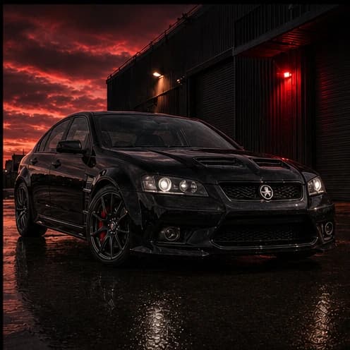 HSV GTSR W1 night launch