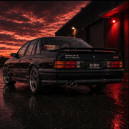Rear hero · exhaust stance
