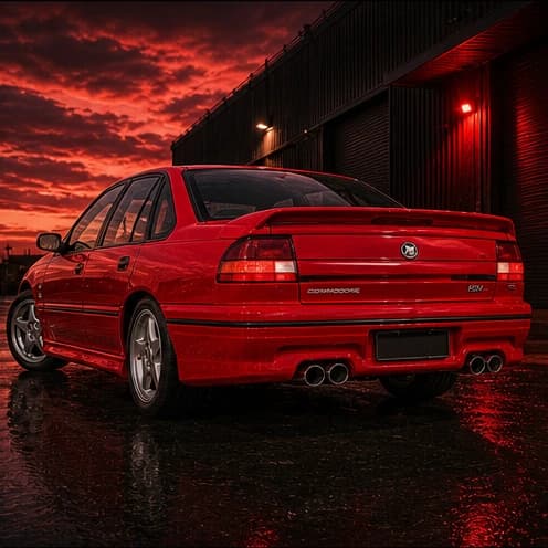 Rear hero · exhaust stance