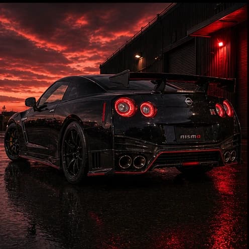 Rear hero · exhaust stance