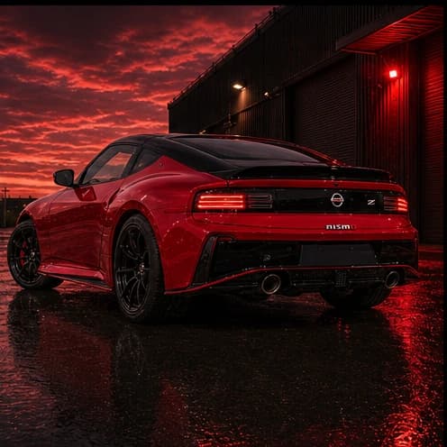 Rear hero · exhaust stance