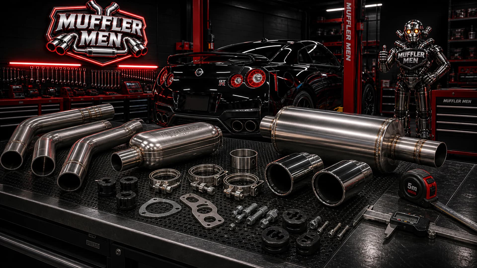 Oak Flats Muffler Men parts category and campaign cover