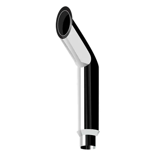 BULLHORN CURVE CHROME STACKS 7″ OD > 5″ OD X 36″ LENGTH WITH 650C REDUCED TRADITIONAL SETUP product image