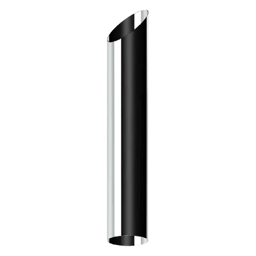 MITRE CUT CHROME STACKS 8″ OD X 60″ LENGTH WITH 350 SERIES NON-REDUCED TRADITIONAL SETUP product image