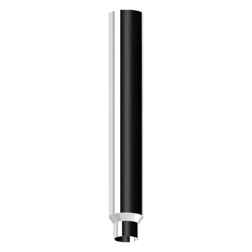 STRAIGHT CUT CHROME STACKS 7″ OD > 5″ OD X 30″ LENGTH WITH 350 SERIES REDUCED TRADITIONAL SETUP product image