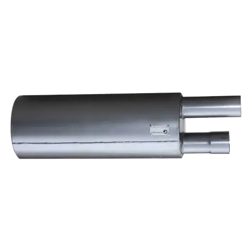 8.5″ ROUND x 22″ BARREL LENGTH x 3″ IN/OUT SAME END – BAFFLED SILENCER / MUFFLER product image