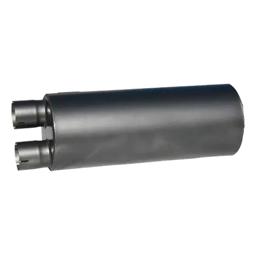 10″ ROUND x 26″ BARREL LENGTH x 4″ IN/OUT SAME END – BAFFLED SILENCER / MUFFLER product image