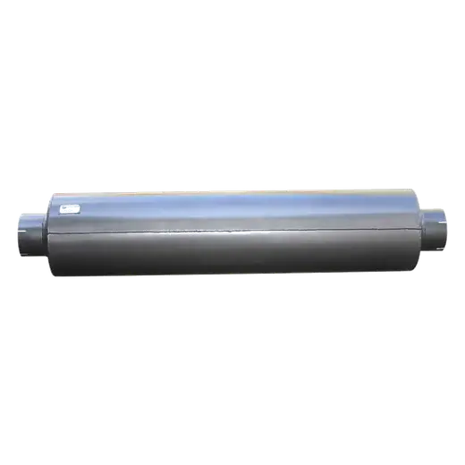8″ ROUND x 24″ BARREL LENGTH x 2.25″ IN/OUT – BAFFLED – SILENCER / MUFFLER product image