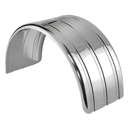 RIBBED SINGLE FENDER / MUDGUARD 24″ WIDE & 48″ BASE DIAMETER 2448 product image
