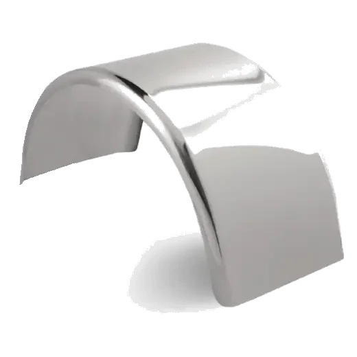 SMOOTH SINGLE FENDER / MUDGUARD 24″ WIDE & 50″ BASE 2450 product image