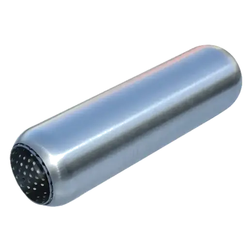 STAINLESS STEEL HOTDOG 2″ ID X 3″ OD BODY WITH 12″ BARREL LENGTH product image