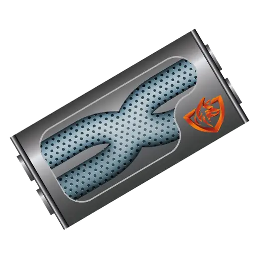 8″ X 4″ OVAL MUFFLER WITH 2.5″ IN & OUT & 14″ LENGTH/ STRAIGHT THROUGH 409 STAINLESS NON-POLISHED product image