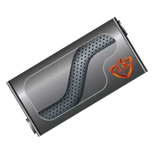 10″ X 6″ OVAL MUFFLER WITH 3″ IN & OUT & 18″ LENGTH/ STRAIGHT THROUGH 409 SS NON-POLISHED product image