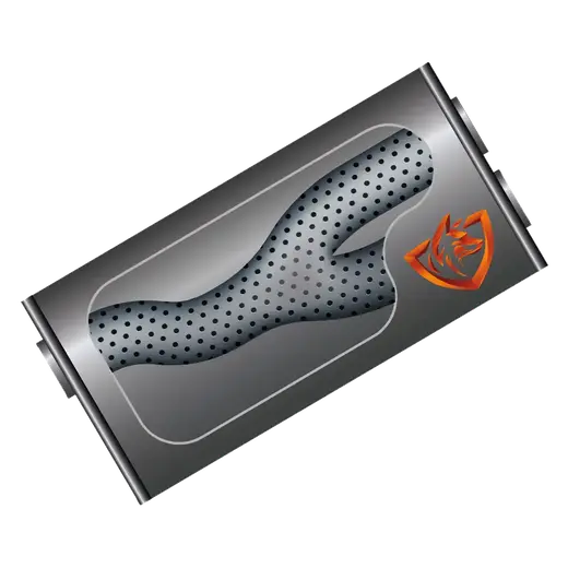 10″ X 4″ OVAL MUFFLER WITH 2.5″ IN & OUT & 14″ LENGTH/ STRAIGHT THROUGH 409 SS NON-POLISHED product image