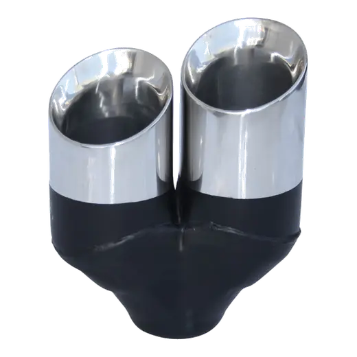 Y PIECE SERIES INNER CONE DOUBLE ANGLE CUT 2.25″ ID X 3.5″ OD WITH 8″ LENGTH SS (LEFT HAND PASSENGER SIDE) product image