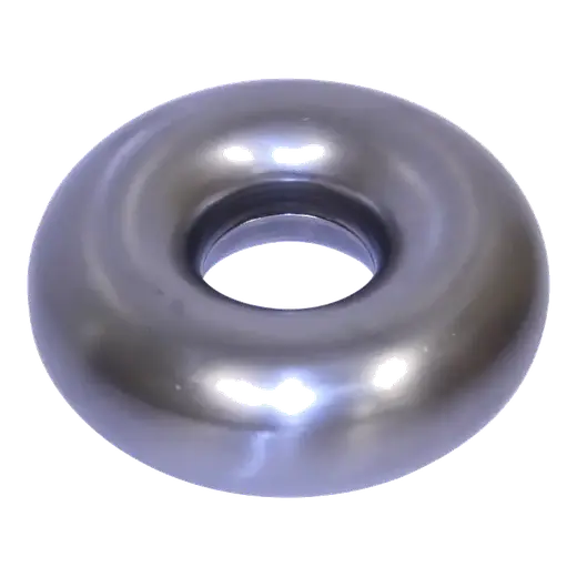 MILD STEEL WELDED DONUT 2.5″ DIAMETER, 1.0D RADIUS WITH 1.6MM WALL THICKNESS product image