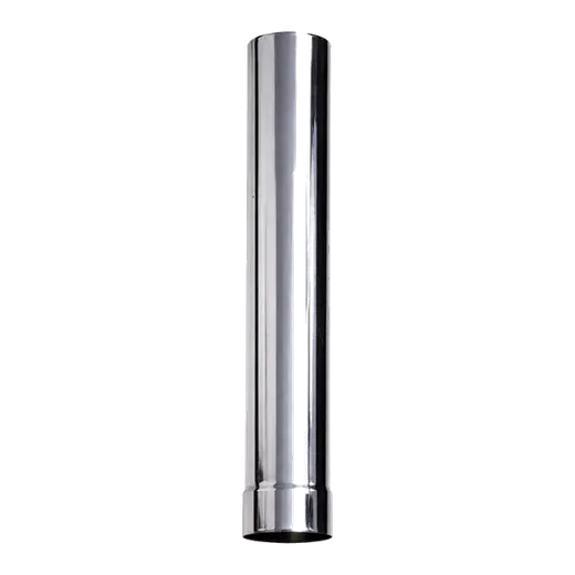 STRAIGHT CHROME STACKS 5″OD X 24″ LENGTH EXPANDED INLET product image
