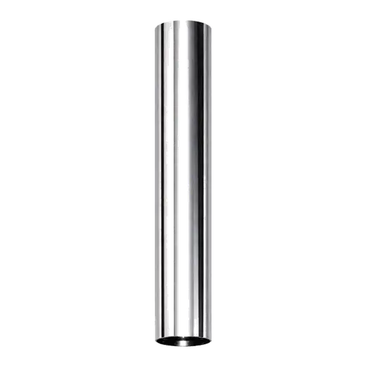 STRAIGHT CHROME STACKS 6″OD X 48″ LENGTH LONG PLAIN INLET product image