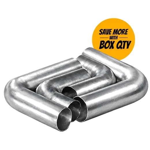 TIGHT RADIUS MILD STEEL 5″ x 90° STANDARD & LONG LEG (BOX QTY) product image