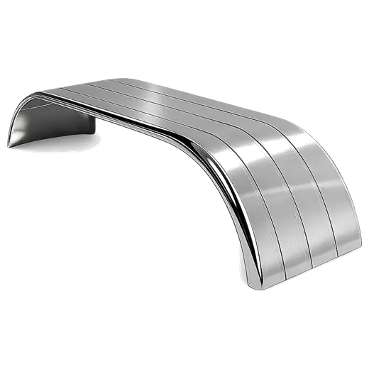 RIBBED TANDEM FENDER / MUDGUARD product image