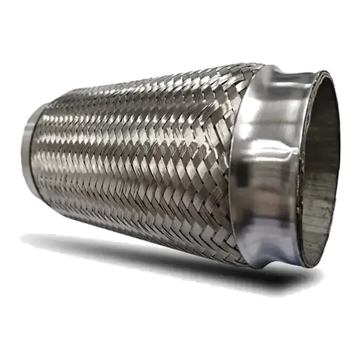 3″ X 8″ DOUBLE BRAIDED EXHAUST BELLOW product image