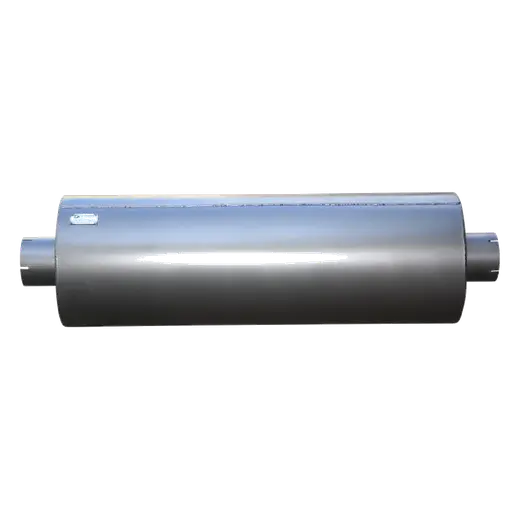 12″ ROUND x 36″ BARREL LENGTH x 4.3″ IN/OUT – STRAIGHT THROUGH – SILENCER /MUFFLER product image