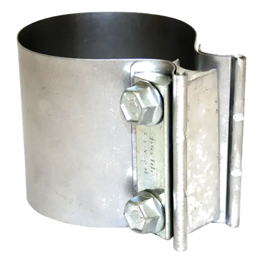 3″ STAINLESS POLISHED BUTT JOINT CLAMP product image