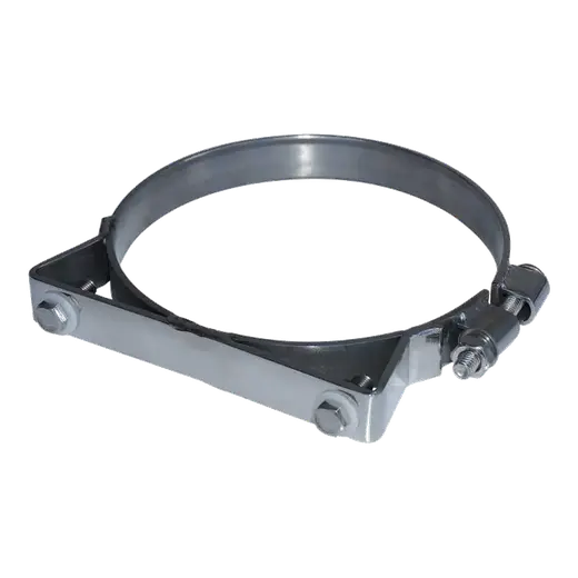 5 INCH OD SIZE CHROME PLATED MOUNTING BRACKETS product image