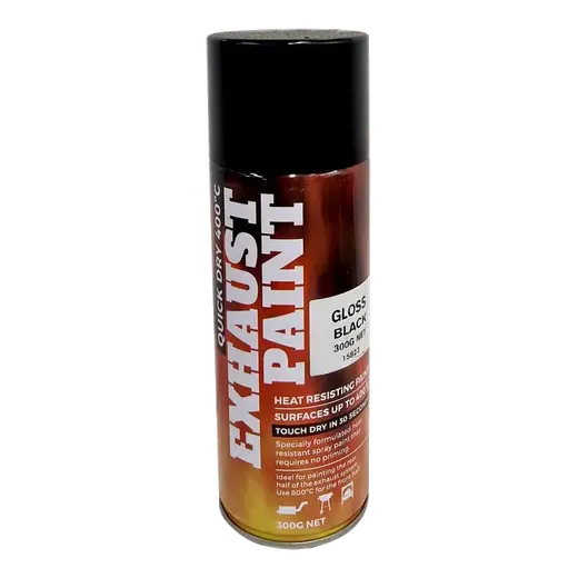 GLOSS BLACK QUICK DRY 400 EXHAUST PAINT product image