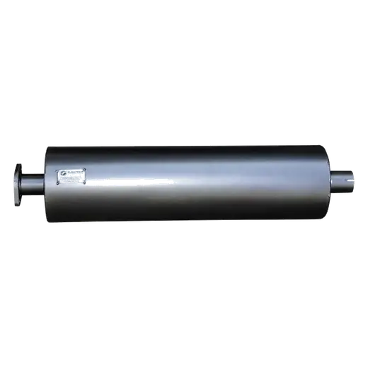 7″ ROUND X 26″ BARREL LENGTH x 2″ IN/OUT – ISUZU – BAFFLED SILENCER / MUFFLER product image