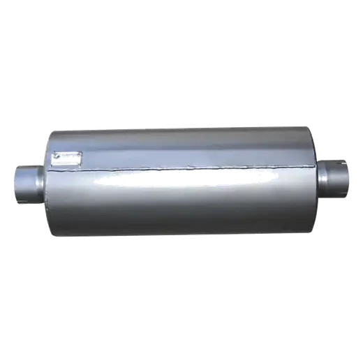 8″ ROUND X 24″ BARREL LENGTH x 2.36″ IN/OUT – ISUZU – BAFFLED SILENCER / MUFFLER product image
