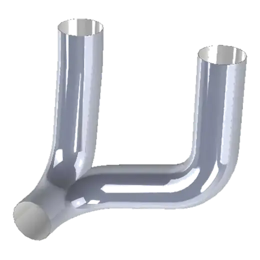 ALUMINISED 5″ Y-JUNCTION (Y-PIPE) – KENWORTH SAR product image