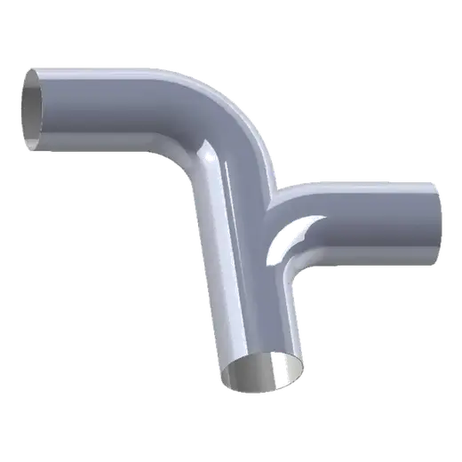 ALUMINISED 5″ Y-JUNCTION (Y-PIPE) – KENWORTH T401 product image