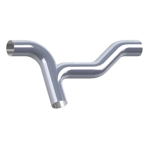 ALUMINISED 5″ Y-JUNCTION (Y-PIPE) – KENWORTH T900, T908, T604 product image