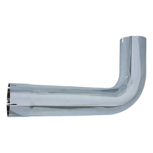 90° DEGREE WITH 5″ OD X 23″ X 9″ LENGTH CHROME BENDS PLAIN EXPANDED product image
