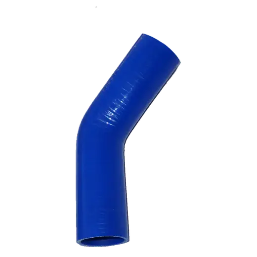 BLUE SILICONE 4 PLY 45˚ ELBOW 2″ ID product image