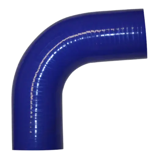 BLUE SILICONE 4 PLY 90˚ ELBOW 2.5″ ID product image