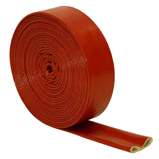 ORANGE SILICONE COATED HOSE COVER 22MM ID product image