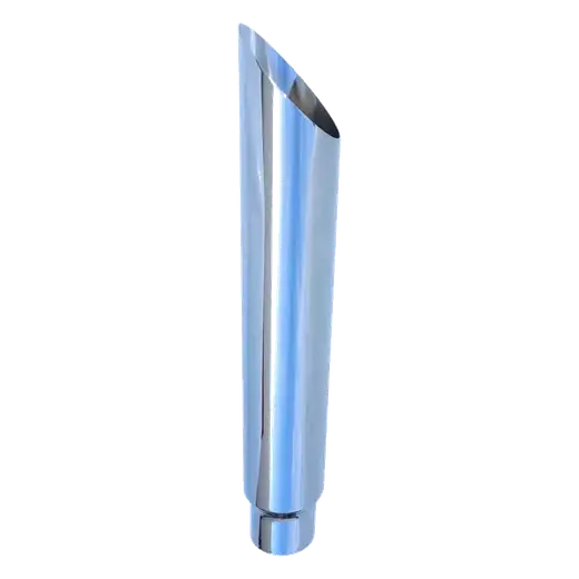 MITRE CUT CHROME STACKS 6″ OD > 5″ WITH 60″ LENGTH REDUCED TRADITIONAL SETUP product image