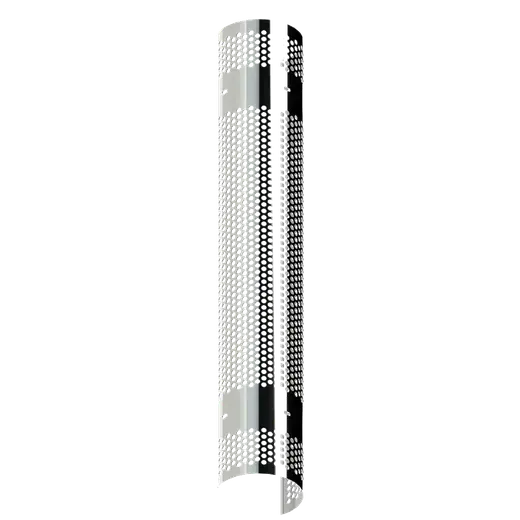 1/2 BARREL MOUNT GUARD POLISHED STAINLESS 60″ LENGTH SUITS 6″ TO 7″ TUBES (12MM HOLE) product image