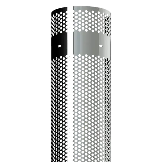 3/4 BARREL MOUNT GUARD POLISHED STAINLESS 48″ LENGTH SUITS 9″ TO 10″ TUBES (12MM HOLE) product image