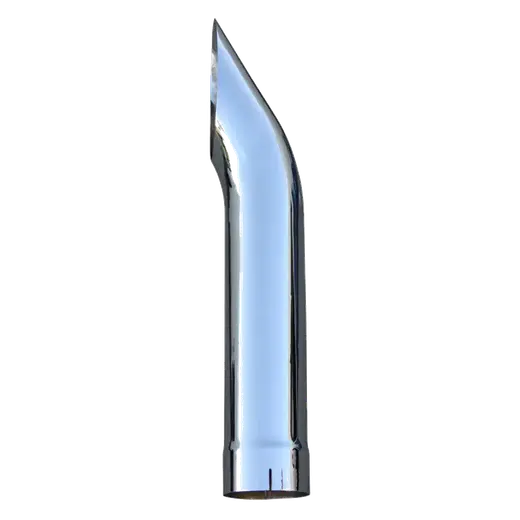AUSSIE CURVE CHROME STACKS 3″ ID X 48″ LENGTH NON-REDUCED EXPANDED INLET product image