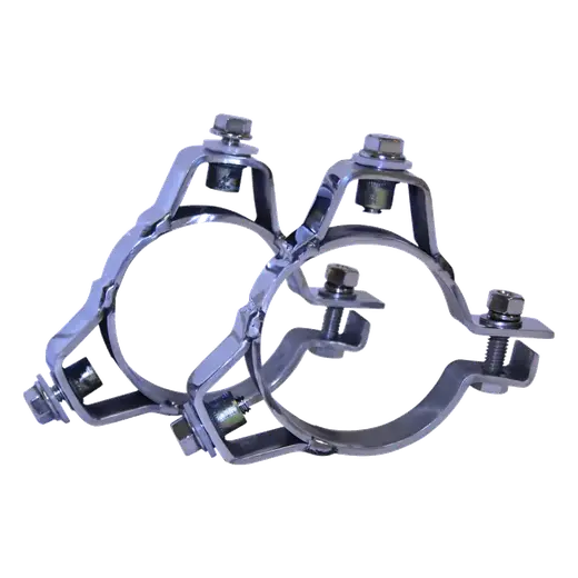 HALF GUARD BRACKETS BARREL MOUNT – SUITS TUBE 3″ OD product image