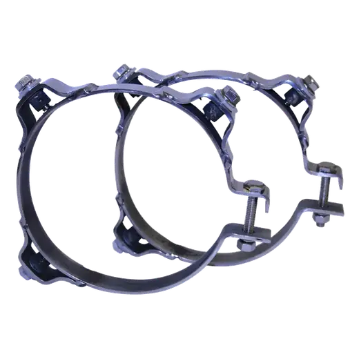 HALF GUARD BRACKETS BARREL MOUNT – SUITS TUBE 5″ OD product image